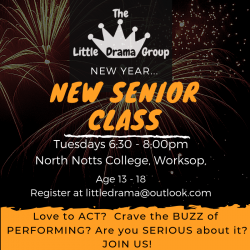 Senior Acting Classes (13+)